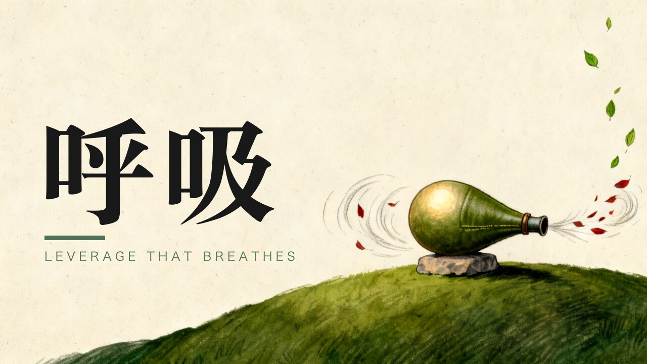 绞肉机换了方向,我的杠杆在自己呼吸