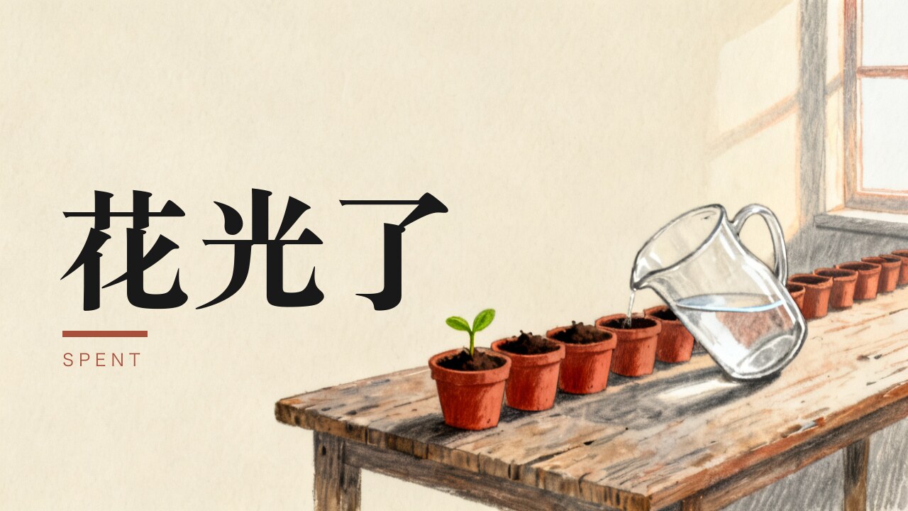 上周五换来的额度，一天花掉了 97%
